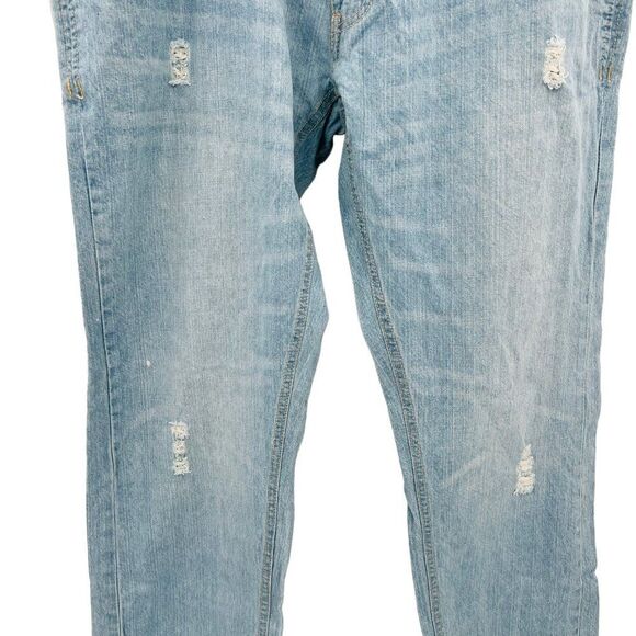 Mens Revolve Distressed Light Wash Jeans Size 40 X 32 - Picture 4 of 16